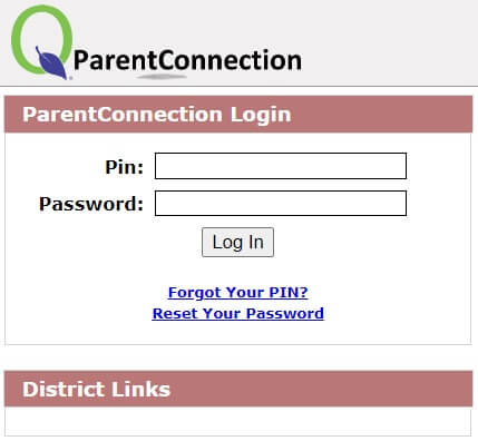San Juan Parent Portal login page